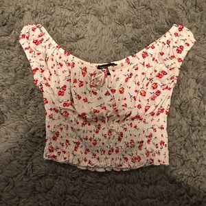 NWOT PacSun Off the Shoulder Crop Top